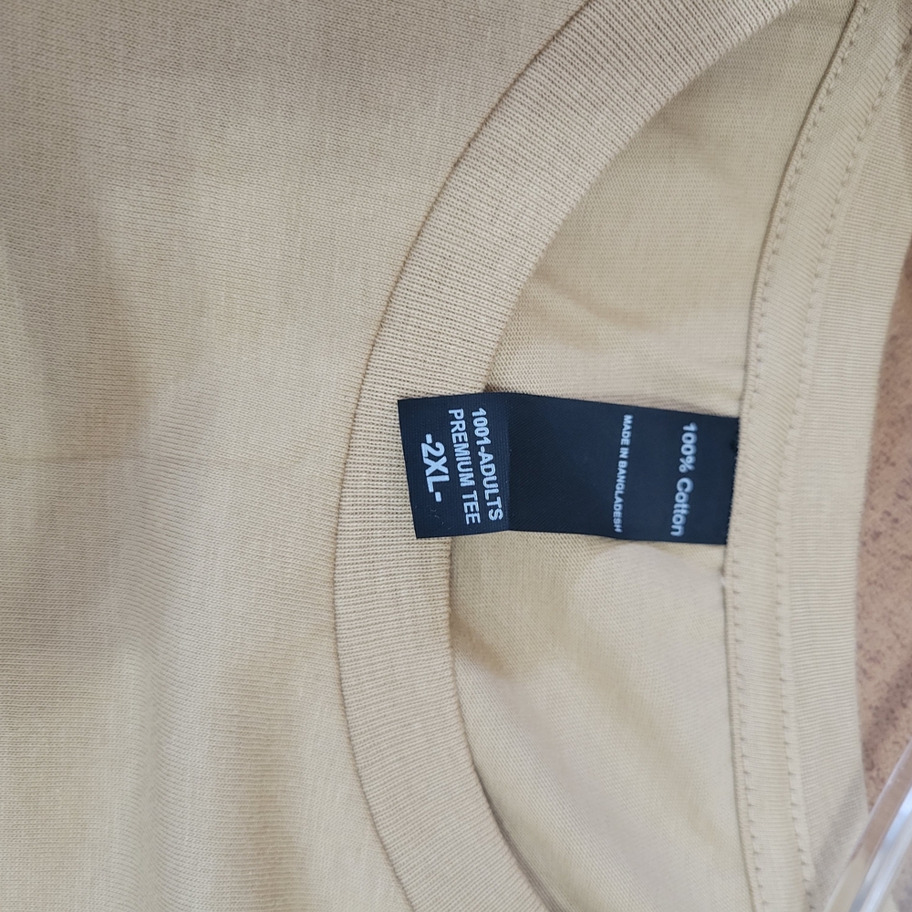 Tan Graphic Short Sleeve Tee - Picture 5 of 10